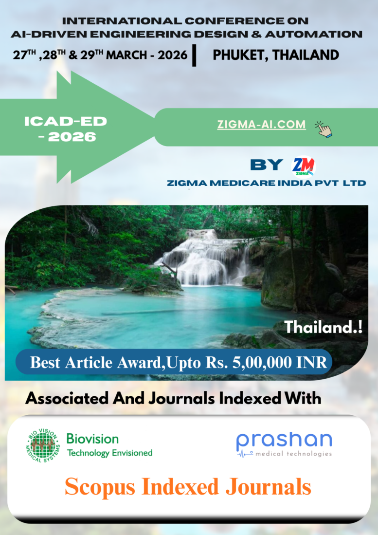 International Conference on AI-Driven Engineering Design & Automation ICAD-ED - 2026 International Conference Poster 